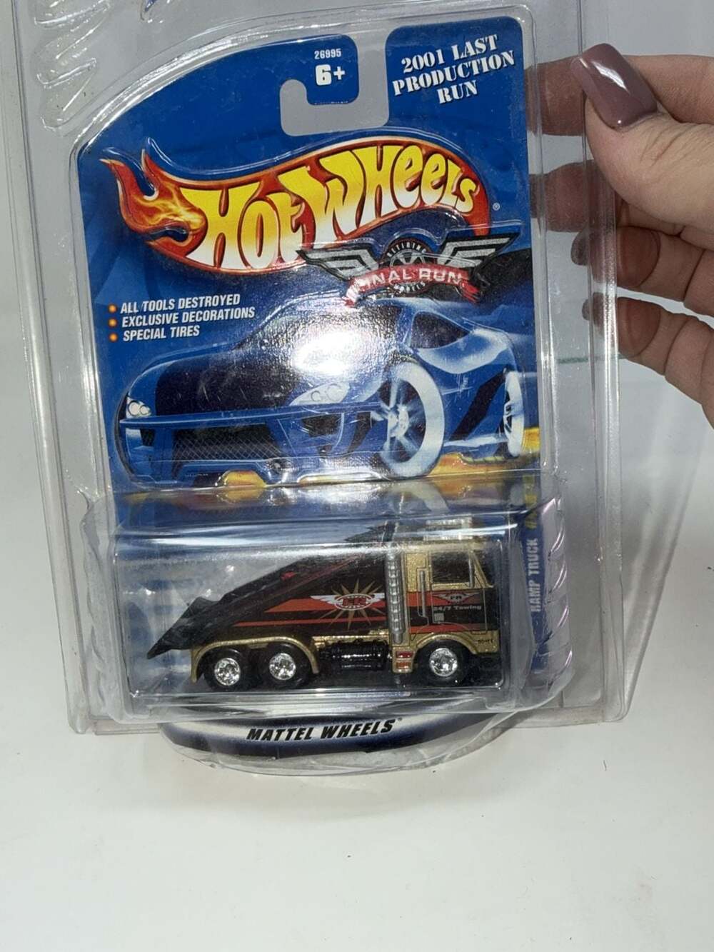 Hot Wheels Final Run Ramp Truck 2001 Last Production Run #4 of 12